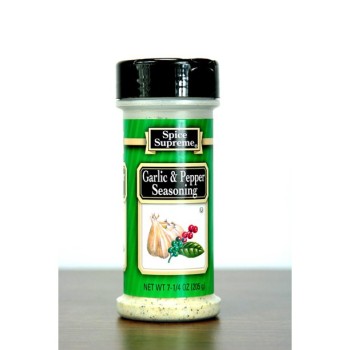 SPICE SUPREME GARLIC & PEPPER 4OZ.