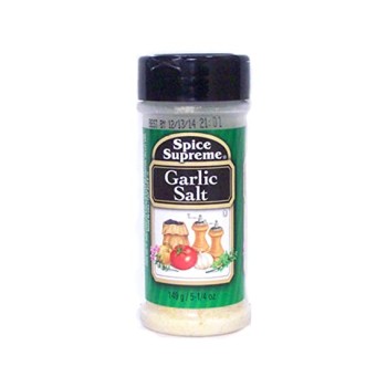 SPICE SUPREME GARLIC SALT 5.25OZ.