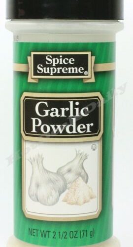 SPICE SUPREME GARLIC POWDER 1.25OZ.