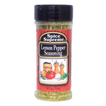 SPICE SUPREME LEMON PEPPER 5OZ.