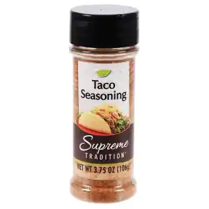 SPICE SUPREME TACO SEASONING 3.75OZ.