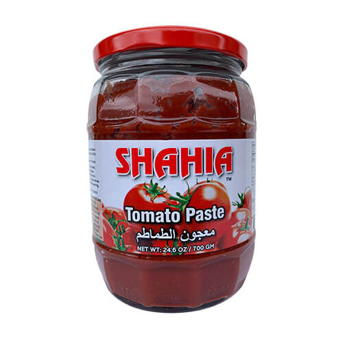 SHAHIA TOMATO PASTE 24.6OZ. JAR