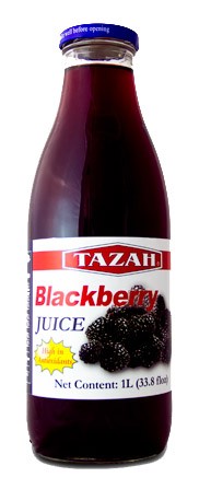 TAZAH BLACKBERRY JUICE 1L.