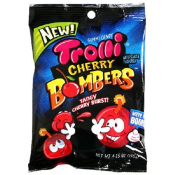 TROLLI CHERRY BOMBERS 4.25OZ 1CT. BAG