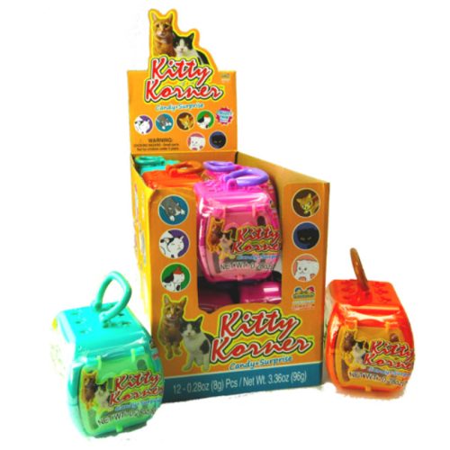 TOY CANDY KITTY KORNER CANDY+SURPRISE 12CT. BOX