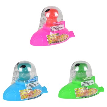 TOY CANDY SPACESHIP LOLLIPOP 12CT.