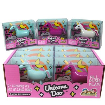 TOY CANDY UNICORN DOO CANDY 12CT.