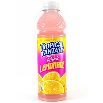 TROPICAL FANTASY PINK LEMONADE 24/22.5OZ BOTTLES