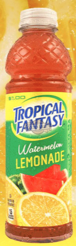 TROPICAL FANTASY WATERMELON LEMONADE 24/22.5OZ BOTTLES