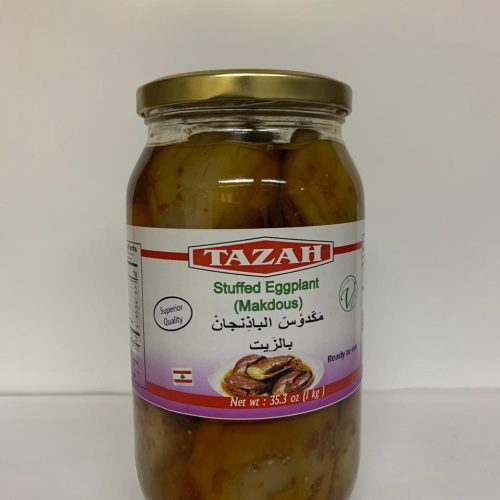 TAZAH MAKDOUS LEBANESE IN JAR. 1KILO.