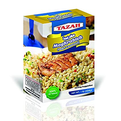 TAZAH MOGHRABIEH LEBANESE PACK 1LBS. BOX