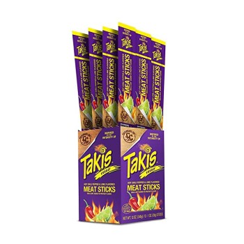 TAKIS MEAT STICKS 12CT. BOX