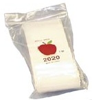 APPLE MINI ZIPLOC BAG 15X20 - 1000CT. #1520