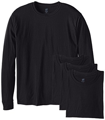 THERMAL SHIRT BLACK X-LARGE 6 PK.
