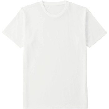 T-SHIRTS ROUND NECK 3XL 6 PK. SINGLES WHITE