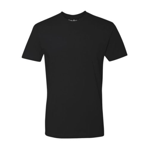 T-SHIRTS ROUND NECK MEDIUM 6 PK. SINGLES BLACK