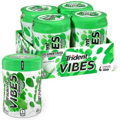 TRIDENT VIBES SPEARMINT RUSH BTL. 4CT.