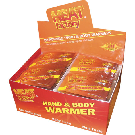 HEAT FACTORY TOE WARMERS 40CT. BOX