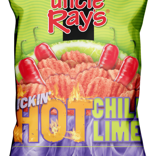 UNCLE RAY'S HOT CHILI LIME 12/3OZ BAG.