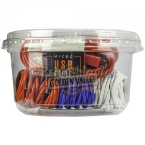USB MICRO WIRE ASST. JAR 1CT.