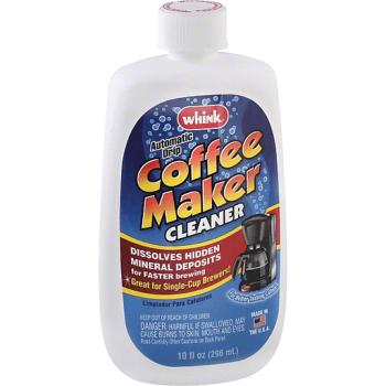 WHINK COFFEE MAKER CLEANER 10OZ. BTL.