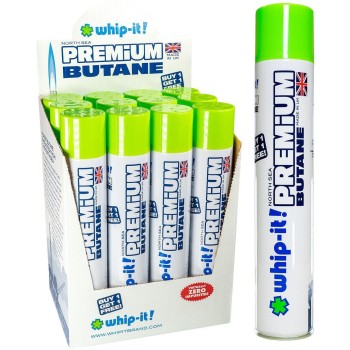 WHIP IT BUTANE PREMIUM B1G1 12CT. 14OZ. CANS