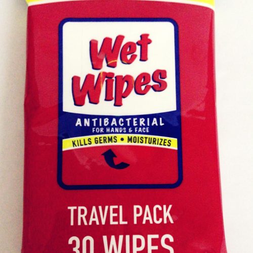 WET WIPES ANTIBACTERIAL 30CT.