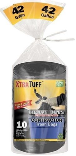 XTRA TUFF TRASH BAGS 10/42GAL.