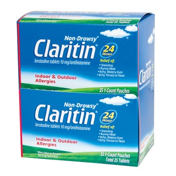 CLARITIN 25/2PK. BOX