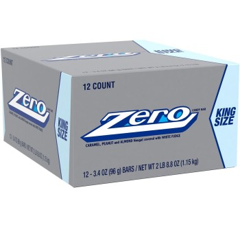 ZERO CANDY BAR KING 12CT. BOX