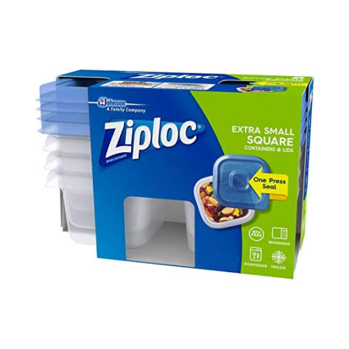 ZIPLOCK EXTRA SMALL CONTAINERS 8CT.